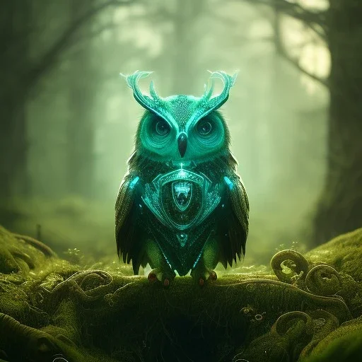 intricate details, realistic, octane, unreal engine, portrait, natural lighting,full body green diomand,insanely,nightclub lighting, elegant, blue neon wearing,neon lighting, detail, bokeh, fantasy art style, volumetric lighting, extreme detail, Photorealism, High detail, Hyper realistic Owl in forest, macro lens blur,abstract paint, sharp focus, 85mm, polaroid, cinematic, cinema4d, HDR, 8k