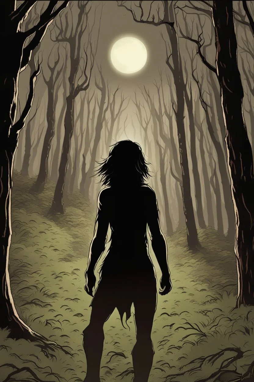 A hulking shadow loomed within the treeline, two glowing orbs peering out from the darkness. It let out a low hiss that raised the hairs on Alex's neck. She wanted to run but knew she wouldn't make it. As if sensing her fear, the thing took a thundering step forward. But then a sharp popping noise rang out, making Alex jump. Laughter and the tinny strains of "Jingle Bells" drifted from the nearby road. The Hollowshee cast one last baleful look before slinking back into the murk of the forest. Th