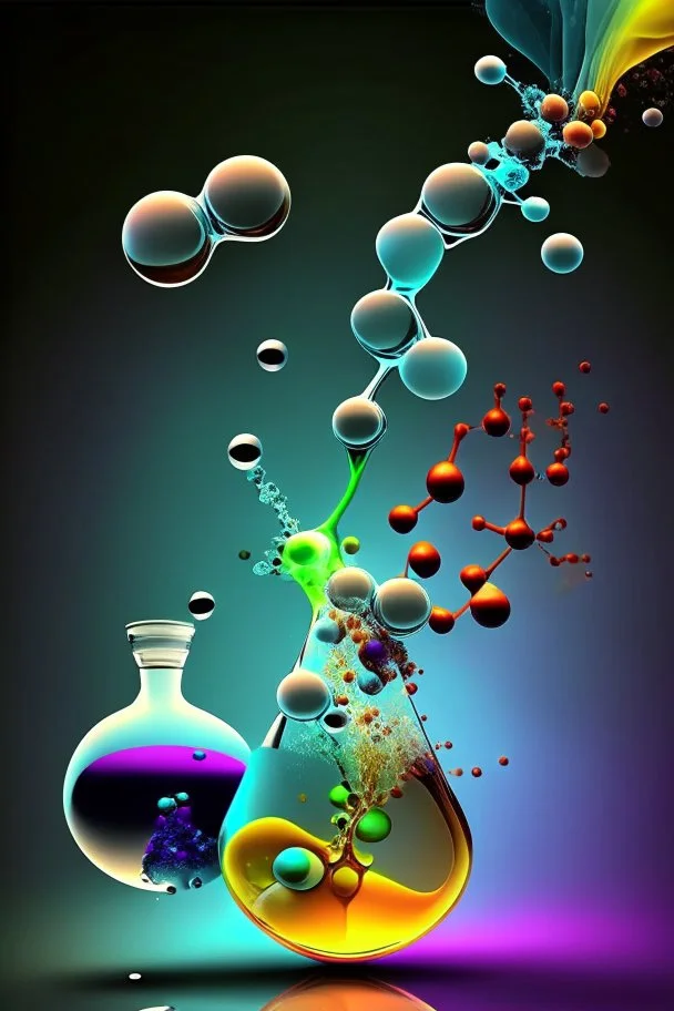 molecular compounds trying to escape chromatography