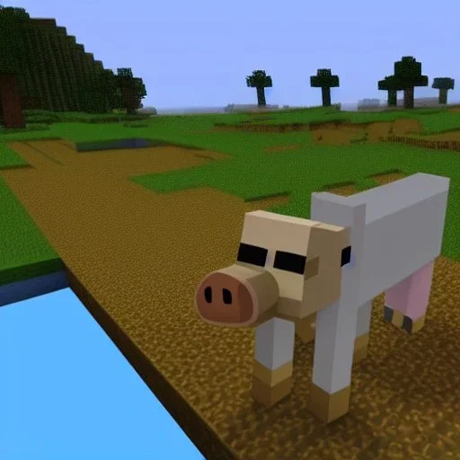 minecraft pig kiling the sun