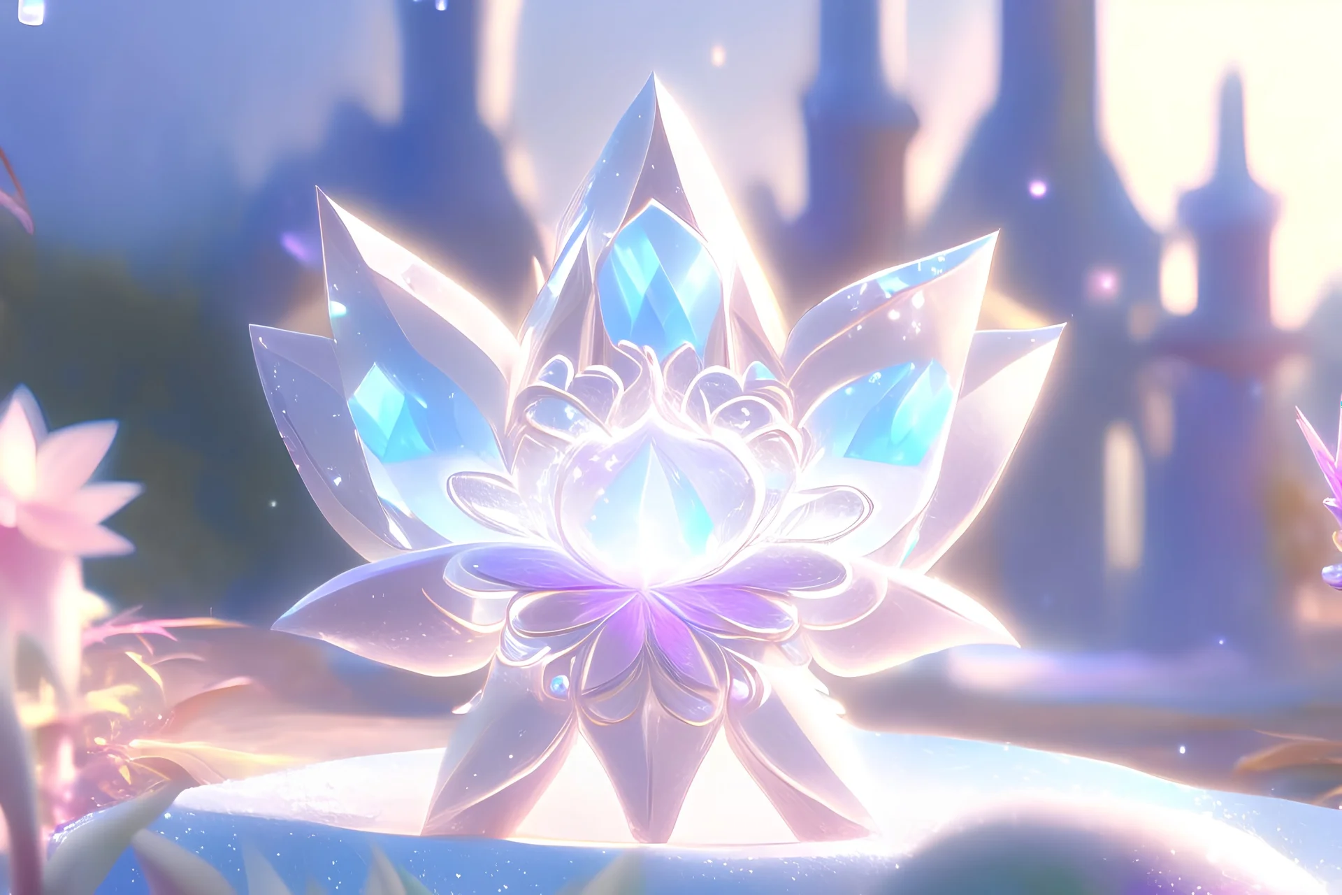 crystal subtle flower in a galactic ambiance beautiful fairy, transparent, delicate colors, in the foreground, full of details, smooth，soft light atmosphere, light effect，vaporwave colorful, concept art, smooth, extremely sharp detail, finely tuned detail, ultra high definition, 8 k, unreal engine 5, ultra sharp focus