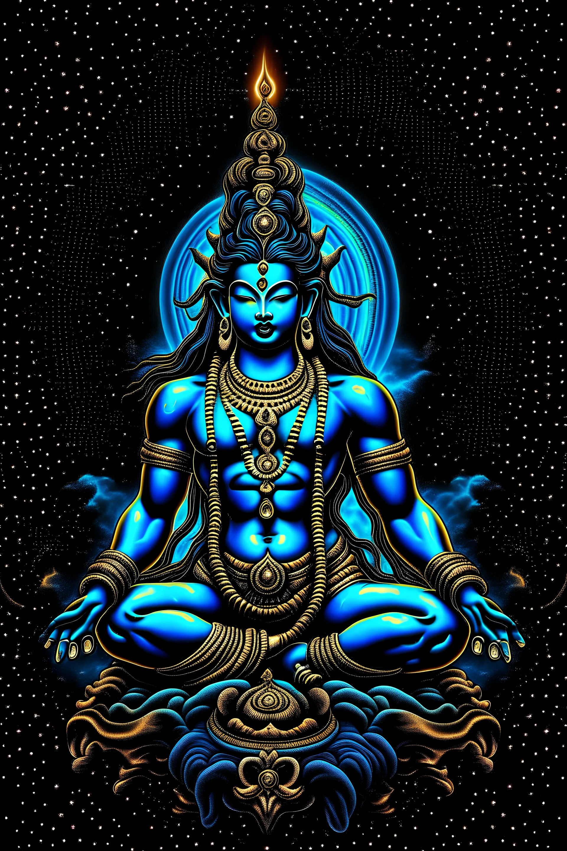 LORD SHIVA COSMIC IMAGE