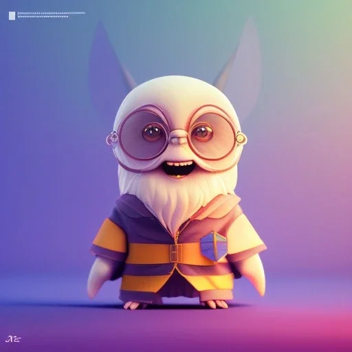 tiny cute {harry potter} toy, standing character, soft smooth lighting, soft pastel colors, studio ghibli background, skottie young, 3d blender render, polycount, modular constructivism, pop surrealism, physically based rendering, square image