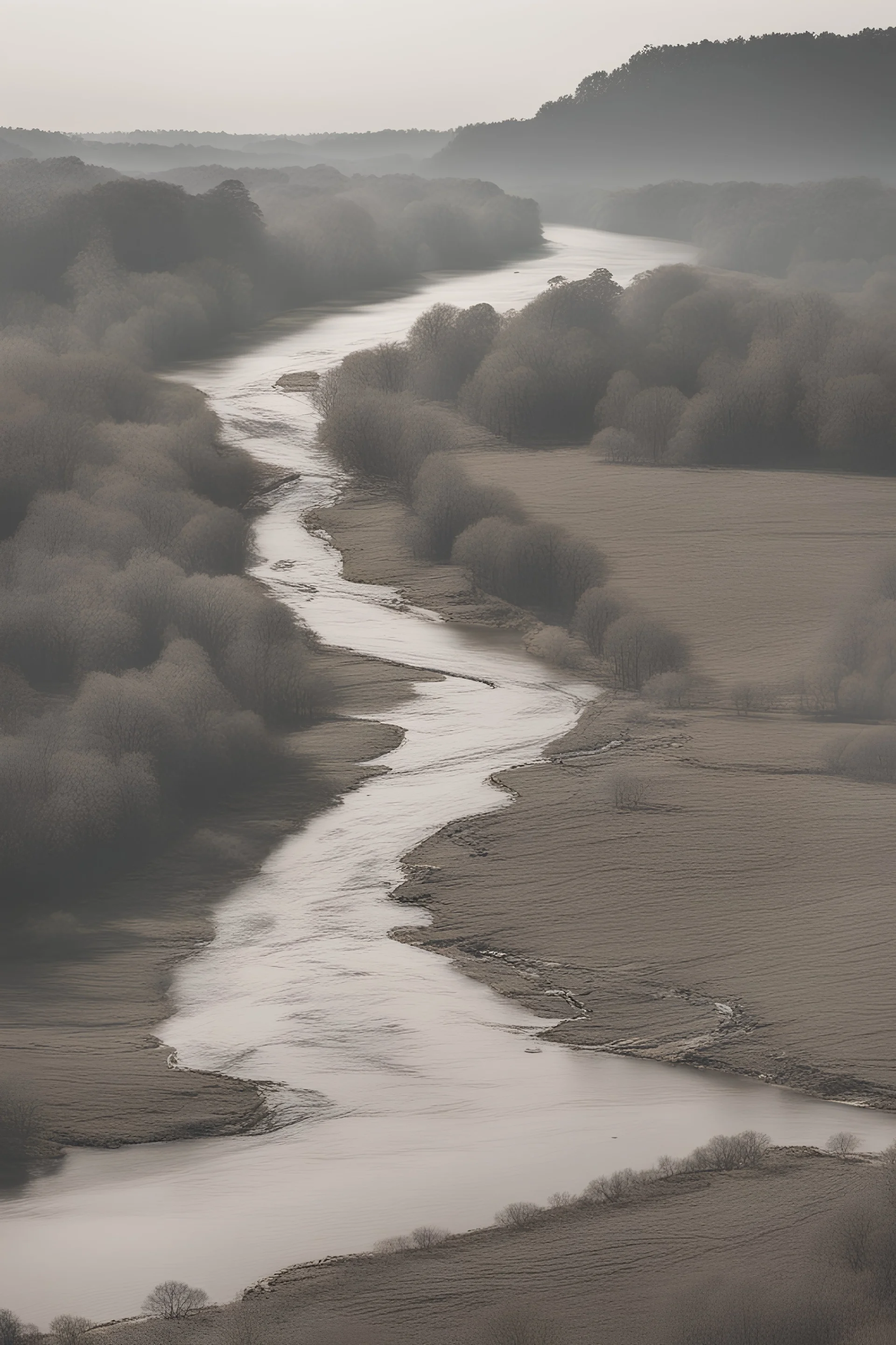 fluss an dem gekämpft wird , eine seite hält die andere auf