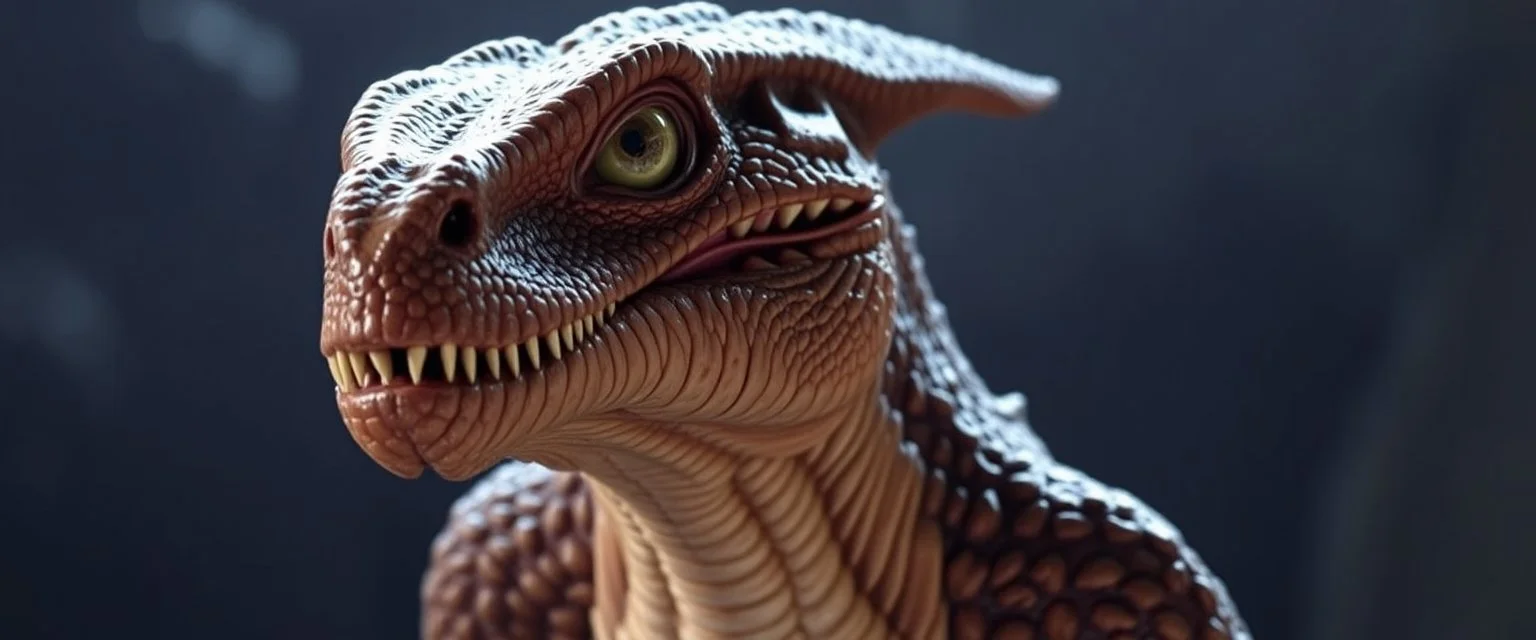 what sauron actually looks like as a reptilian