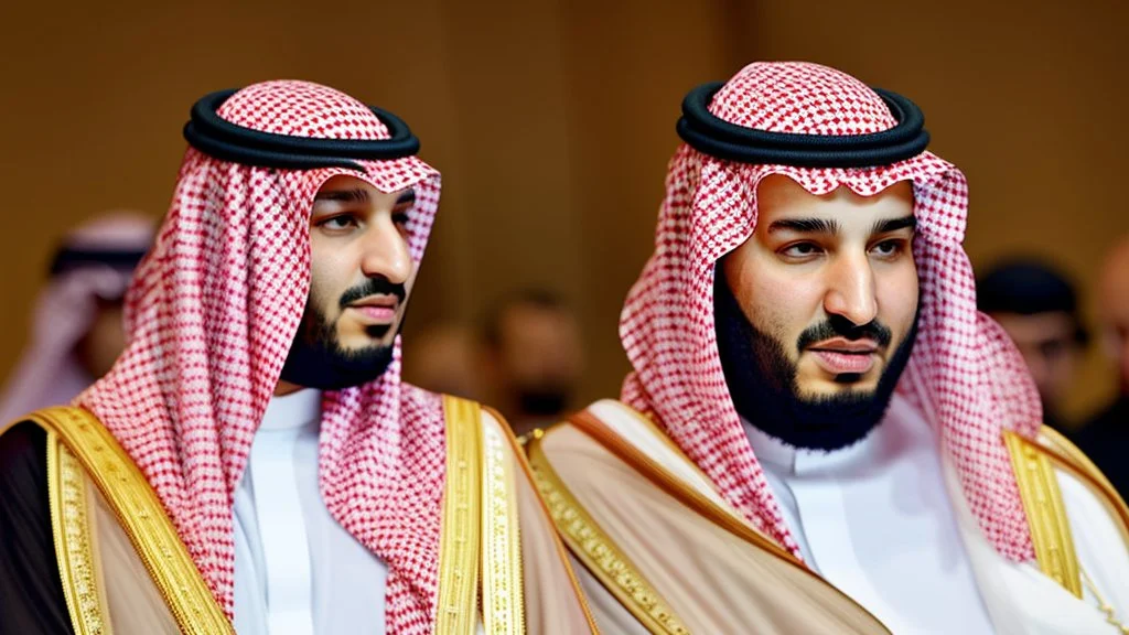 ولي العهد محمد بن سلمان يضع عمامة شيعيةء