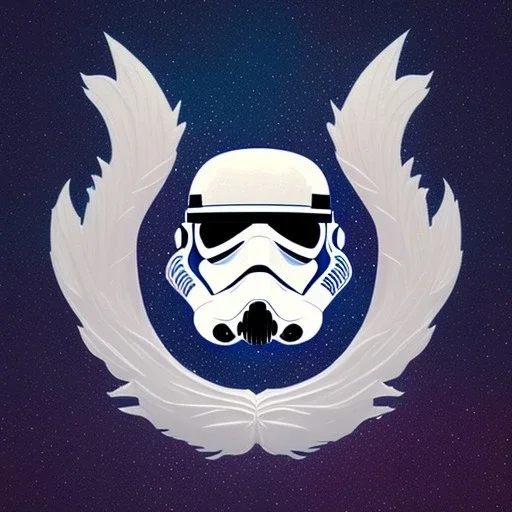 logo with only the letters 'STAR WARS', Rococo colors