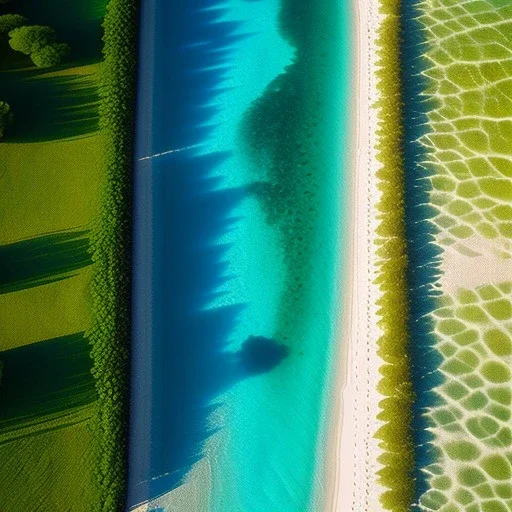 Matira Beach, French Polynesia,aerial view,cloudy,extremely detailed digital painting, high resolution,8k, realistic, beautiful, volumetric lighting, mystical colors ,perfectly centered image, perfect composition, rim light, beautiful lighting,masterpiece, stunning scene, raytracing, anatomically correct, in the style Van Gogh and robert e howard and Ken Kelley and Ohrai Noriyoshi and Simon Bisley and tomzj1.