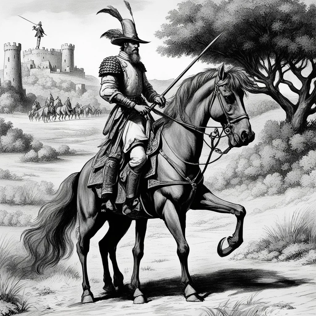 what is Don Quixote not capable of making the difference and fiction? real disjunction or no willingness to face the reality? or is the reality too difficult to deeply understand?