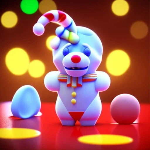 Play-Doh style, Kodak portra 4 0 0, candy cane,bokeh, utra realistic, ultra detailed 3d renderer, masterpiece, sharp focus,volumetric lighting, ultra photoreal, lens macro,hypermaximalist, unreal engine, HDR, UHD, 64K --v 4