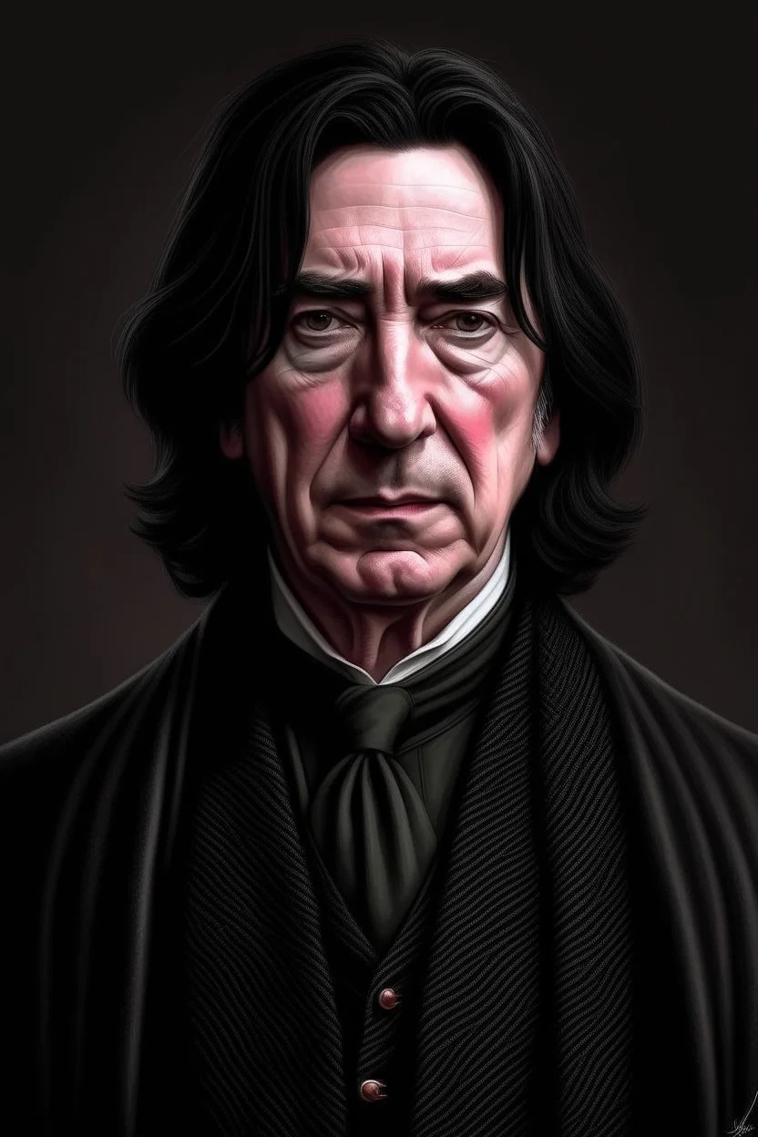 I want a picture that 's more realistic than Professor Snape .