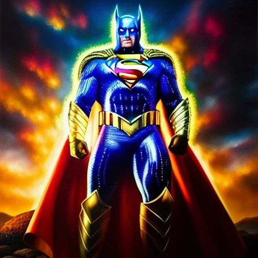 Ultra detailed fullbody Portrait in oil on canvas of Anti-Monitor (DC) with Armor,intense stare,extremely detailed digital painting, extremely detailed face,crystal clear Big eyes, mystical colors ,perfectly centered image, perfect composition, rim light, beautiful lighting,masterpiece,8k, stunning scene, raytracing, anatomically correct, in the style of robert e howard and Ken Kelley and Ohrai Noriyoshi and Simon Bisley and tomzj1