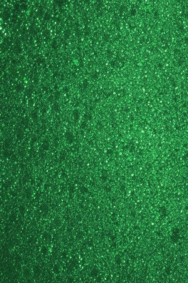 seamless green glittery background metallic chrome with reflections