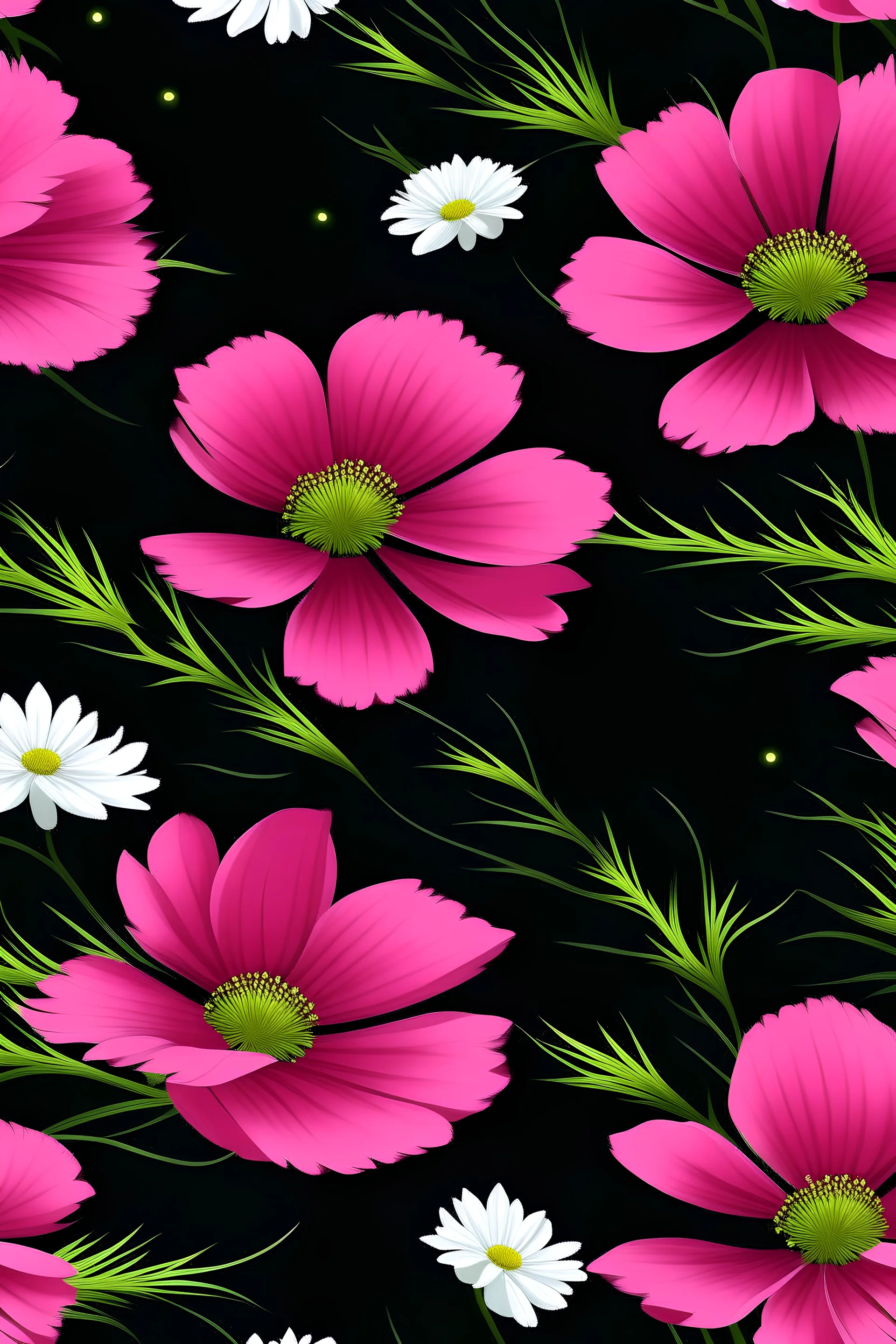 pink cosmos flower