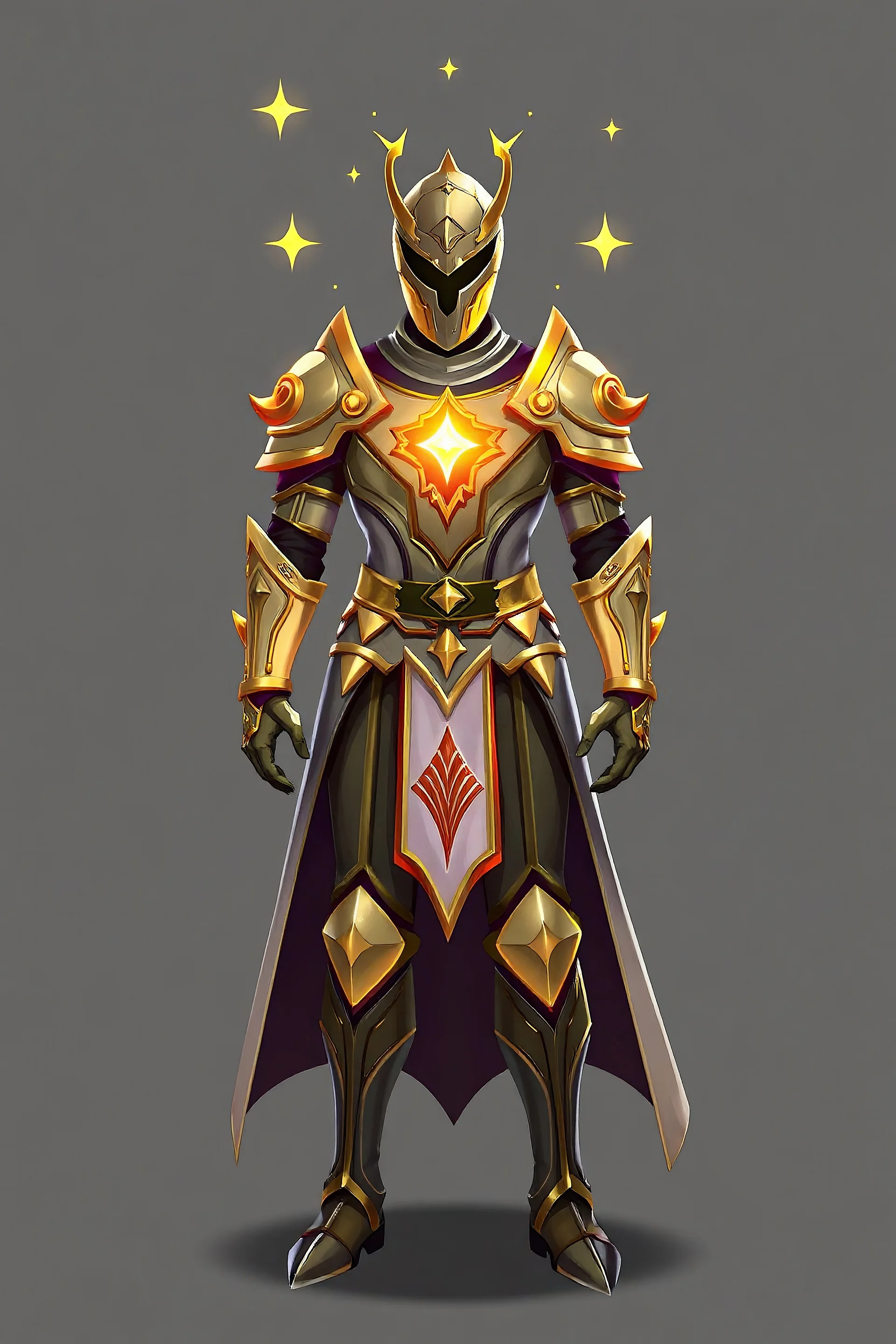 class icon suit of Magic Armor with aura