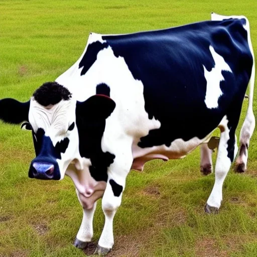 cow with human head