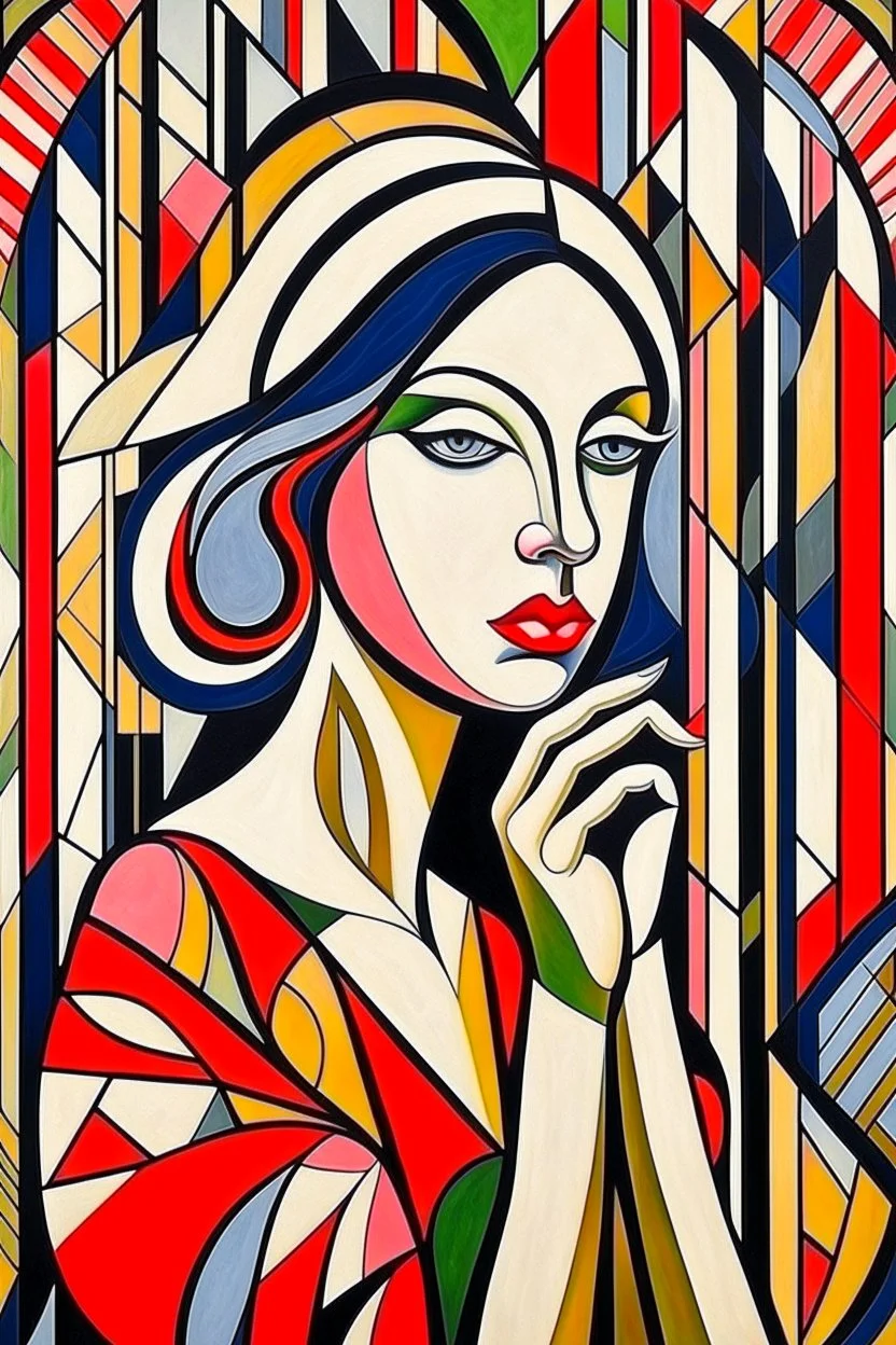 selective ignorance; Avant-garde; Film Noir; Art Deco; Natalia Goncharova; surrealism; Dynamic Cubism