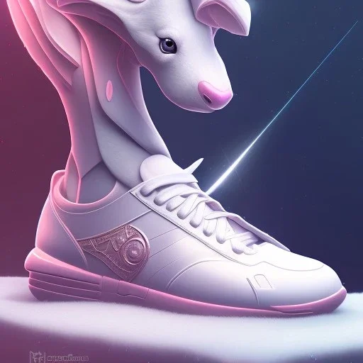 a magical crystal shoes ,snow, magnolias pink,sharp, endor, ornate, elegant, highly detailed, artstation, concept art, smooth, sharp focus, illustration, 8k,