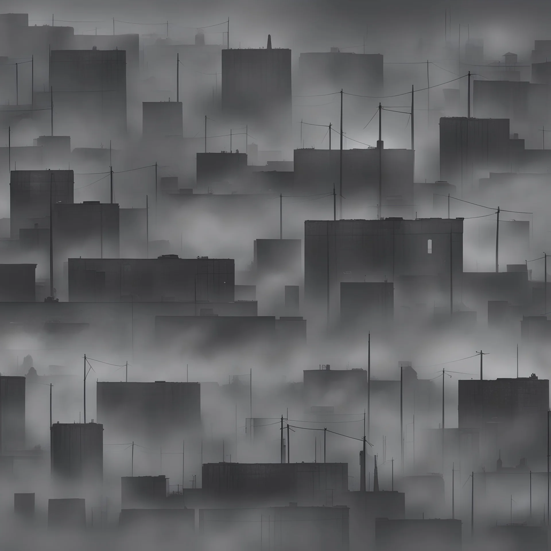 grey gloomy environment