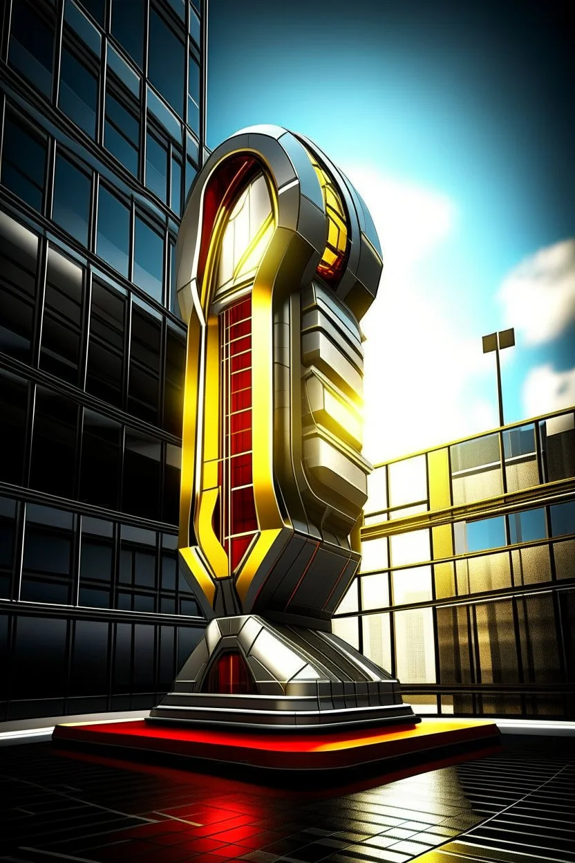 avengers stark tower buliding architecture futuristic-modern stlye.