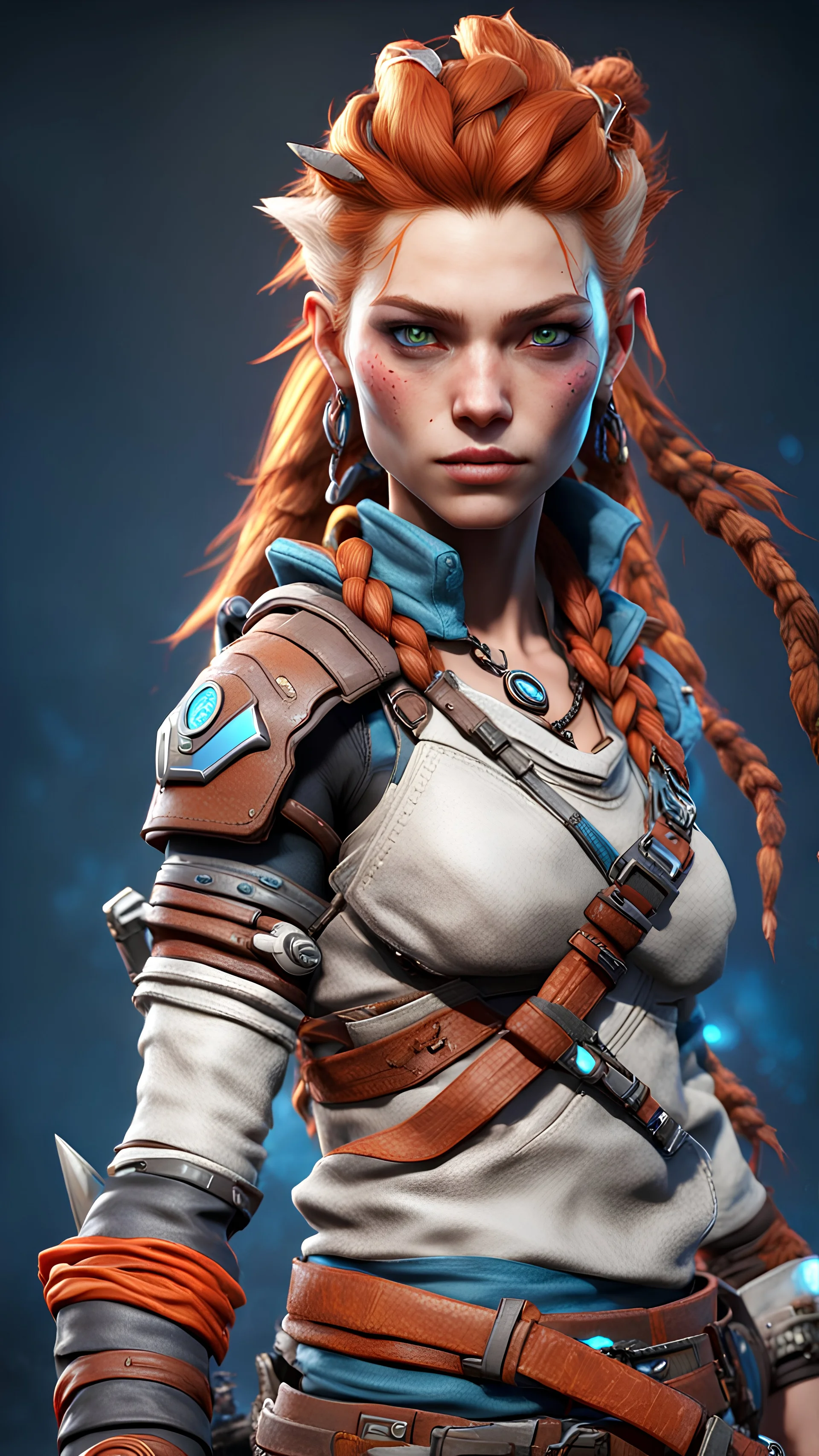 hot aloy, game horizon, 3d,