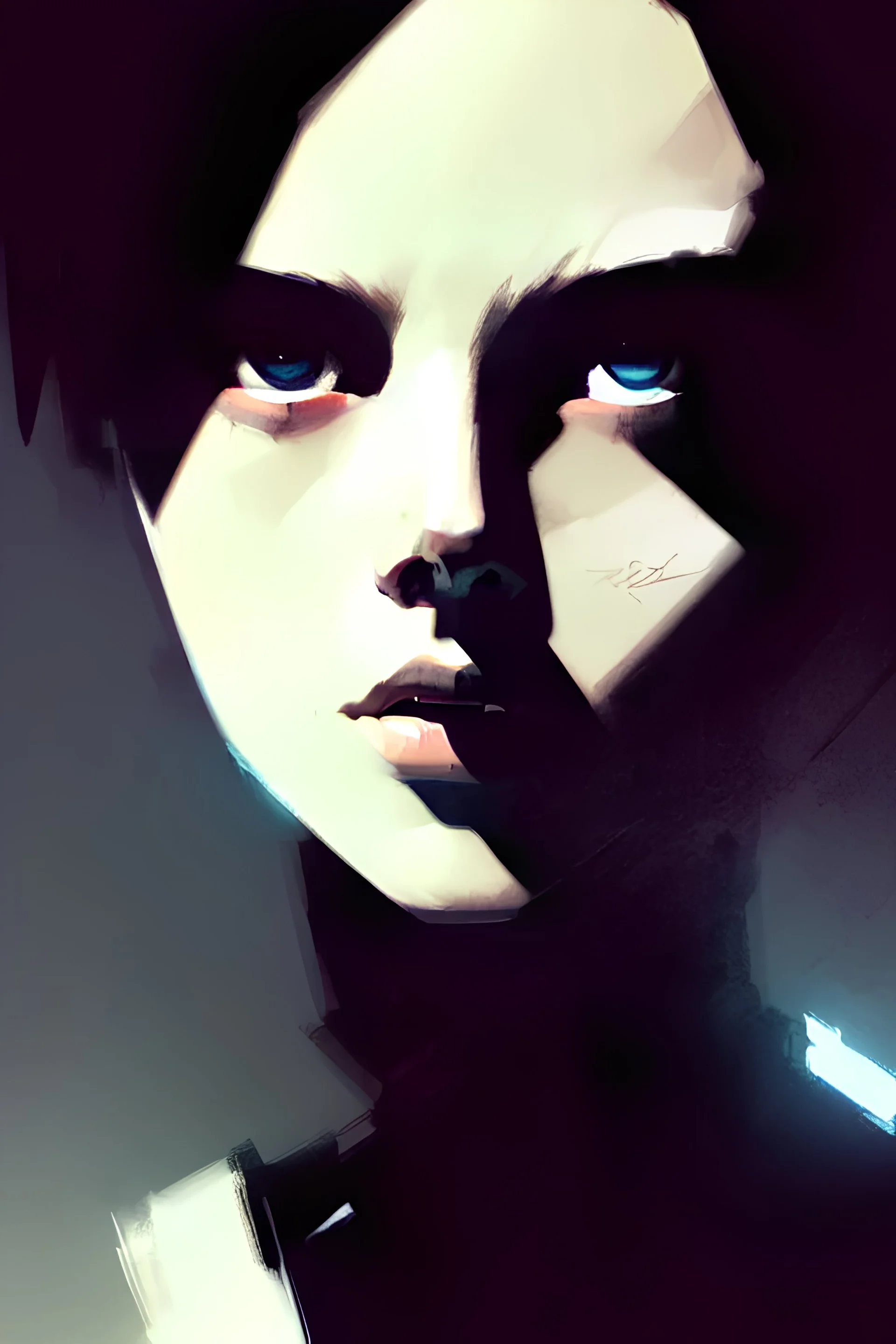 portrait of girl, dramatic lighting, illustration by Greg rutkowski, yoji shinkawa, 4k, digital art, concept art, trending on artstation