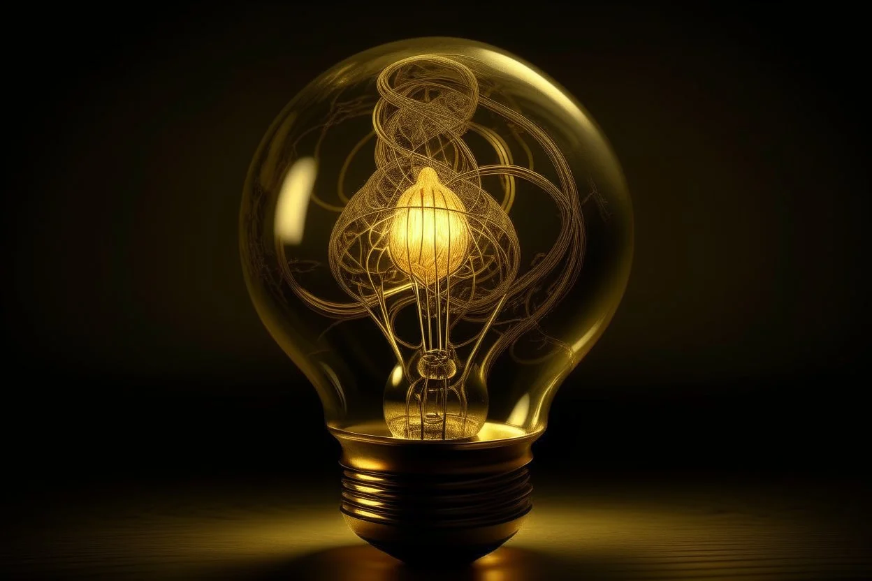 light bulp da vinci style