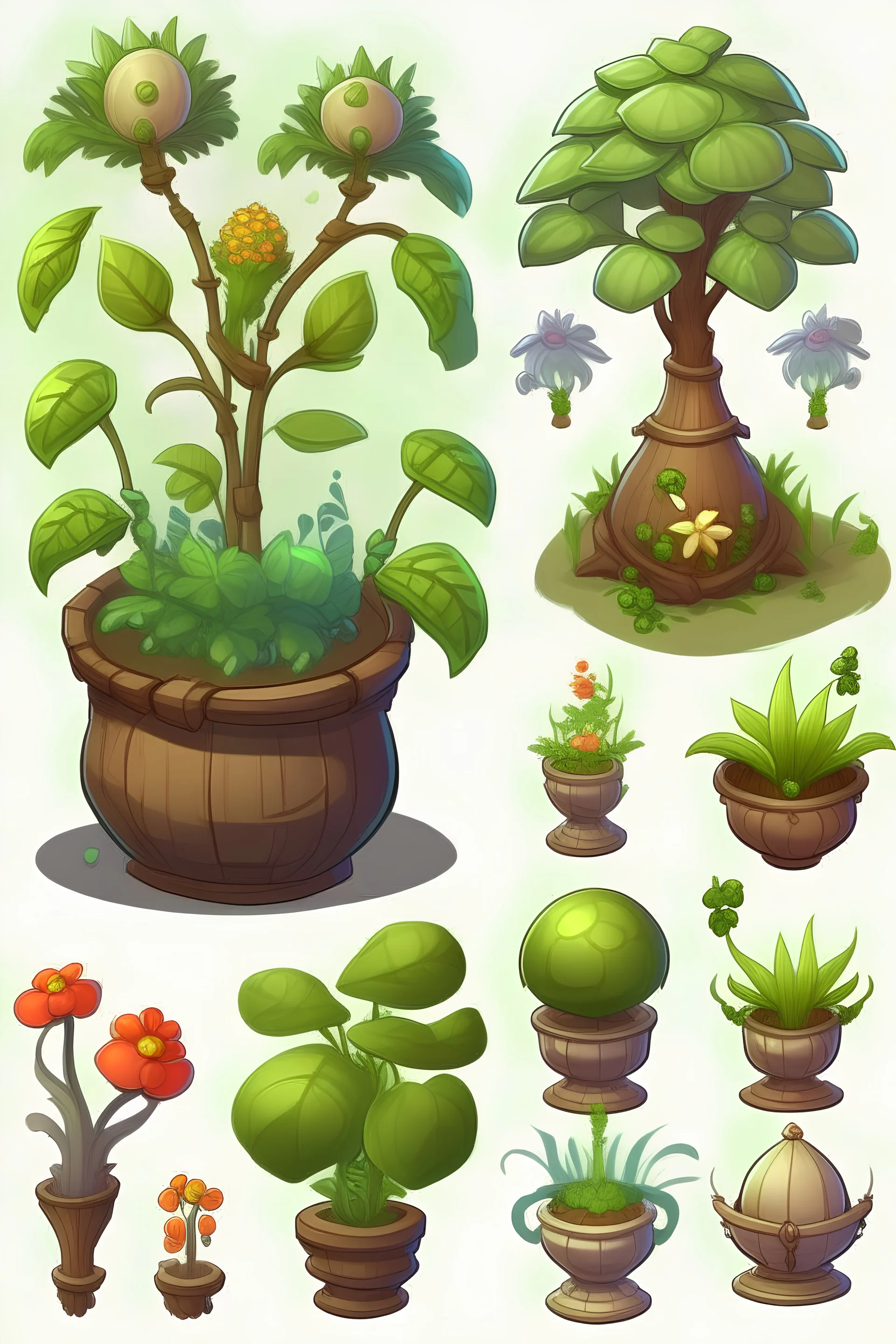 zehirli bitki , oyun tasarımı , yaratıcı ,farklı tarz bitkiler