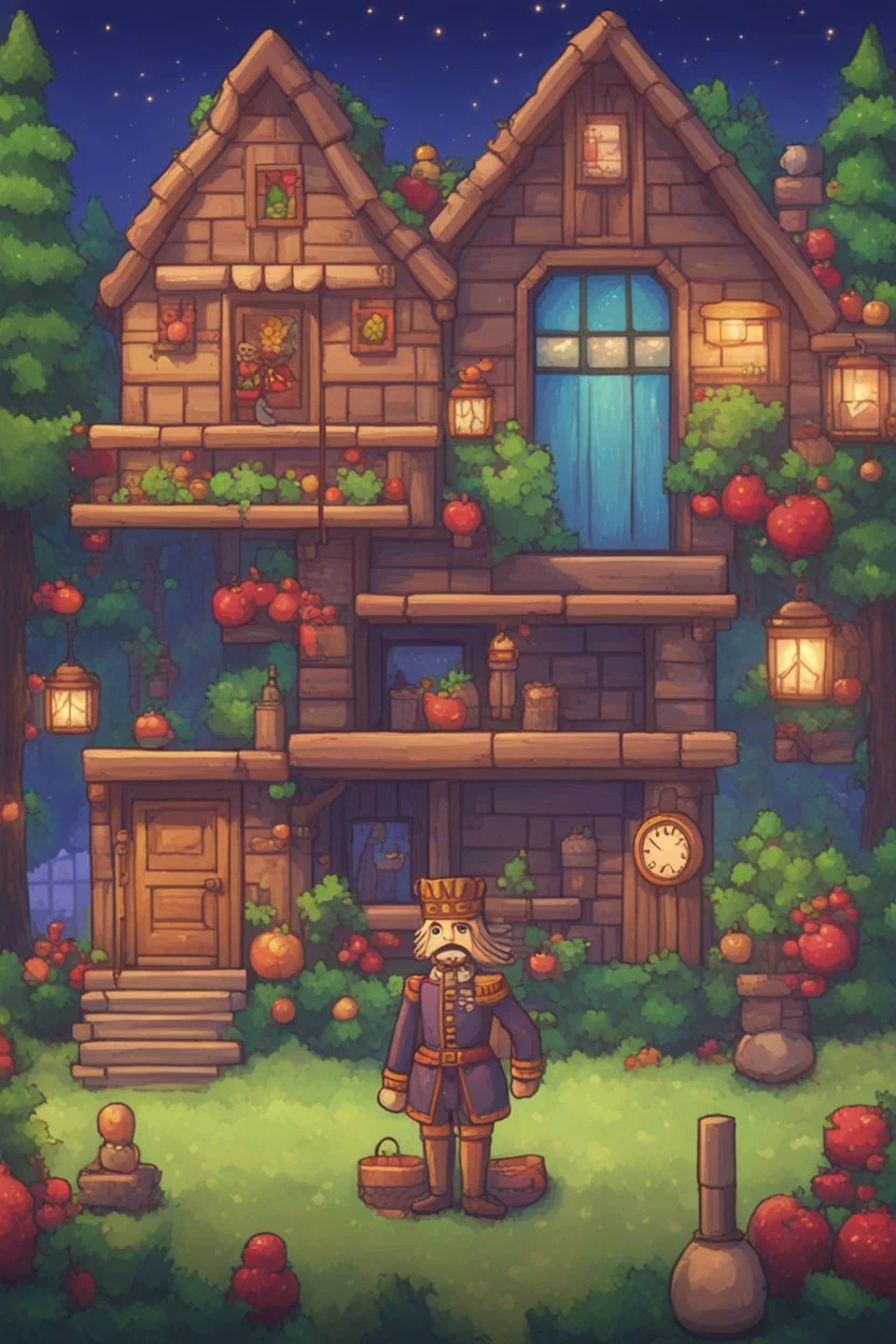 Nutcracker, stardew, valley style