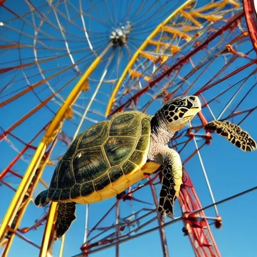 Turtle on Ferris Wheel