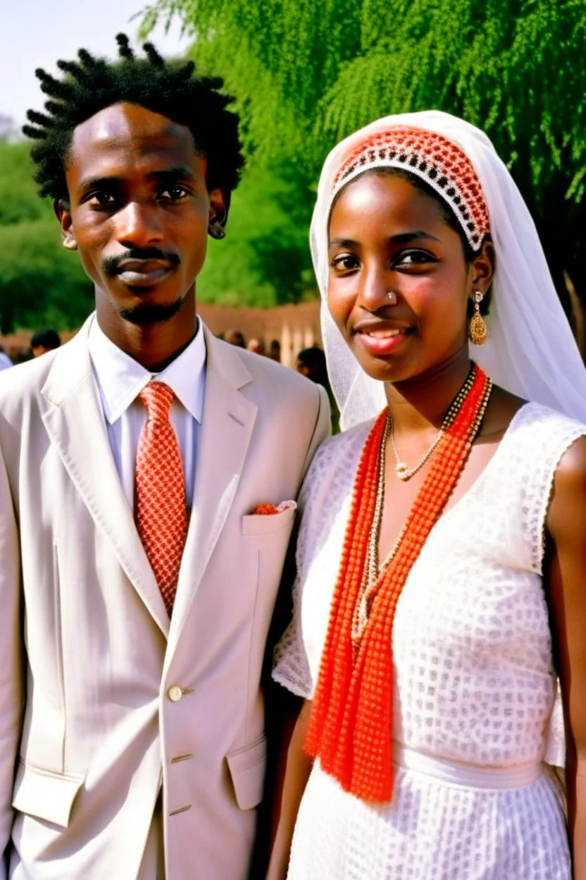 a young man in khartoum , sudan marrying an older woman