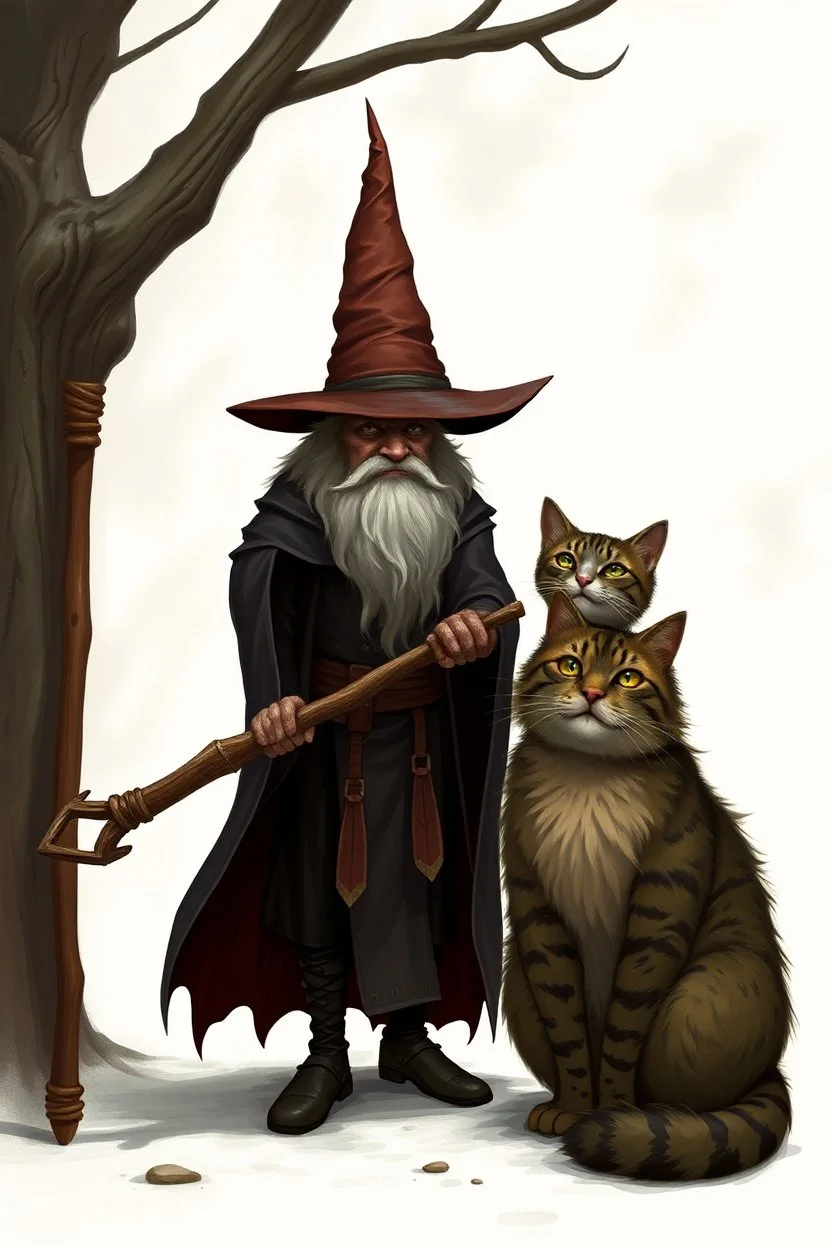 Wizard,snakebat and fat cat, add some fucking realism