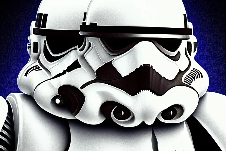 stormtrooper painted by william turner