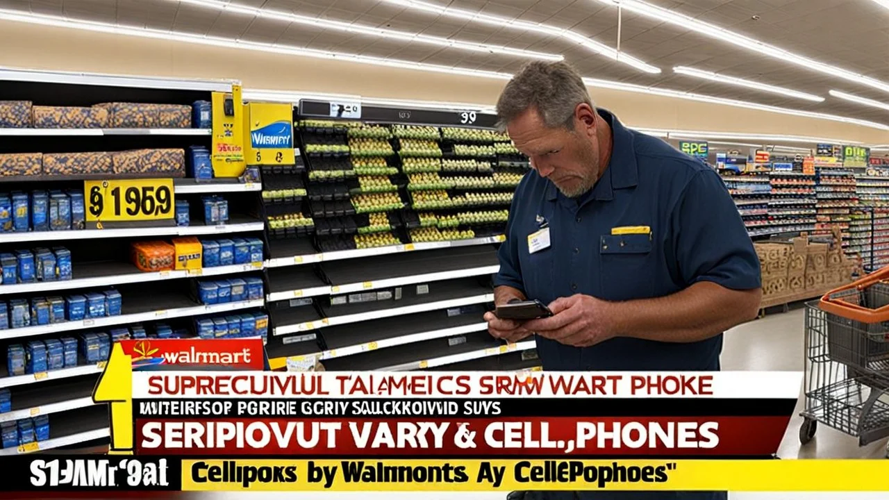 suspicious farmer buying cellphones at walmart