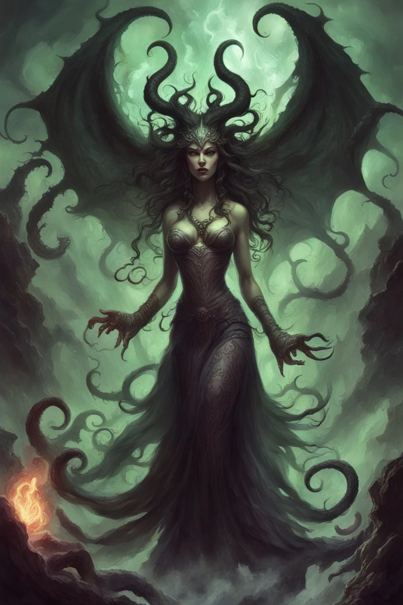 inhuman abomination lovecraftian goddess of magic and change