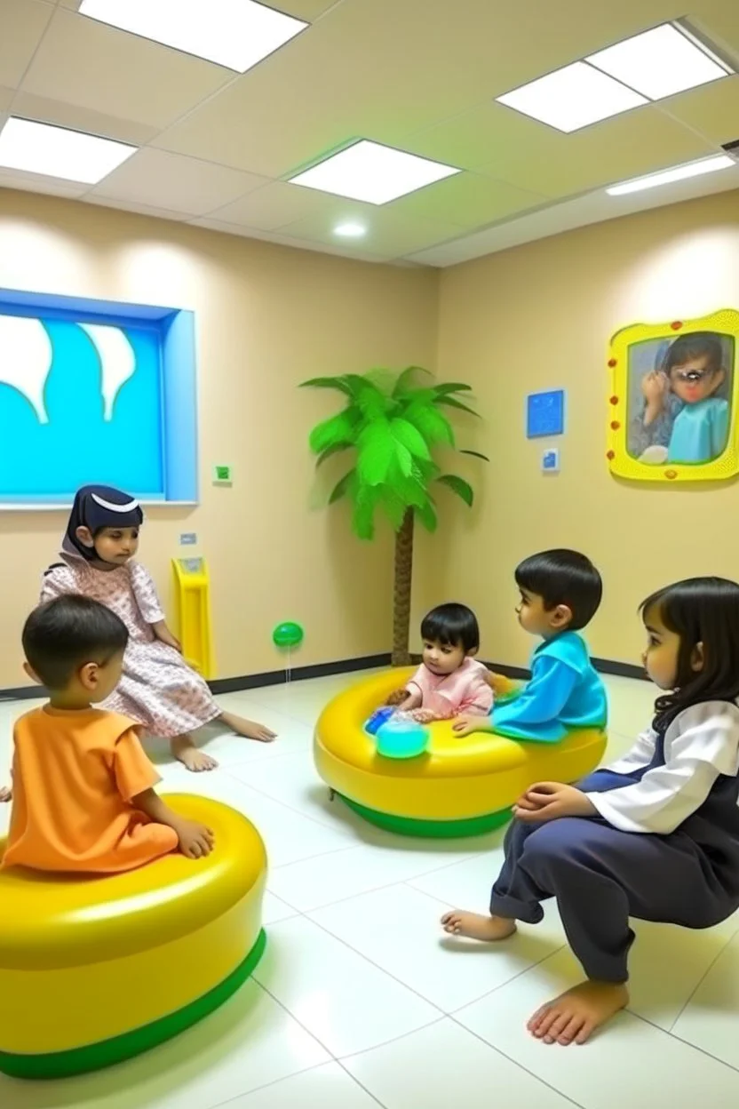 A safe place for relaxation dedicated to caring for Saudi children