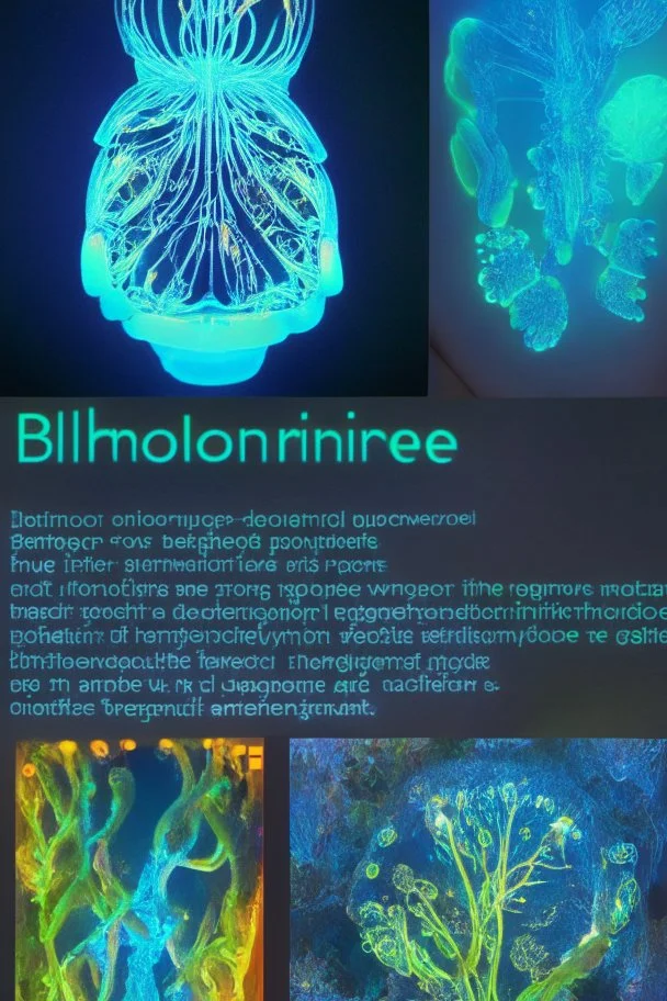 Kembangkanlah sebuah seni yang terinspirasi oleh bioluminensi! Gambarkanlah bagaimana Anda memvisualisasikan keindahan dan keajaiban bioluminensi dalam sebuah karya seni. Apakah itu lukisan, patung, atau karya seni lainnya, biarkan imajinasi Anda terbang dan tampilkan keajaiban cahaya organisme hidup tersebut. Jelaskanlah inspirasi di balik karya seni Anda dan bagaimana Anda menggambarkan keindahan bioluminensi melalui media seni yang Anda pilih."