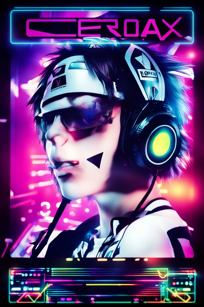 poster for rave project amv ocerload presents dj klorex