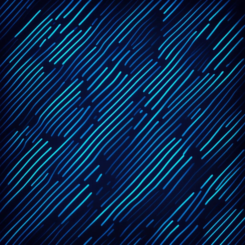 Hyper Realistic Navy-Blue Neon Glow Texture with dark background