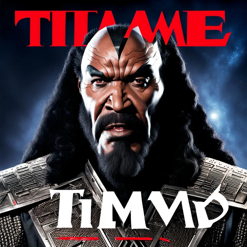 The Klingon edition of Time Magazine