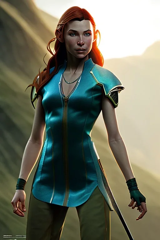 Tauriel, by Cedric Peyravernay