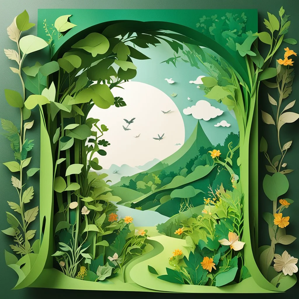 a magical pop-up book, its pages filled with wonders untold. And within its enchanted confines, the timeless tale of Jack and the Beanstalk unfolds. But hold on tight, for this rendition will take you to new heights, quite literally. As you open the book, the paper springs to life, forming lush green lianas that stretch towards the sky. Jack, our daring protagonist, finds himself pulled into the pages, ascending higher and higher, clinging to the sturdy vines. The world around him transforms, be