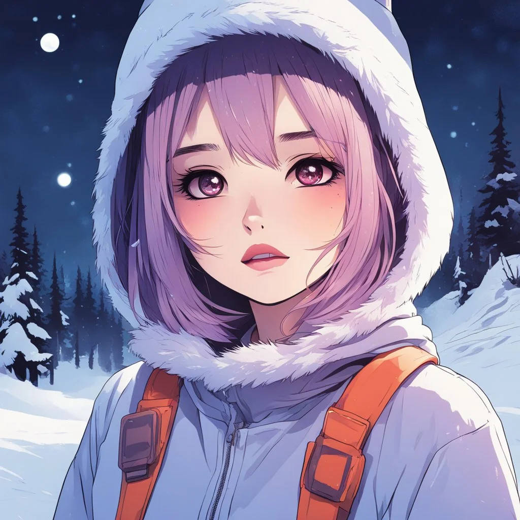 a spectacular comic horror cute girl summer is winter no hope