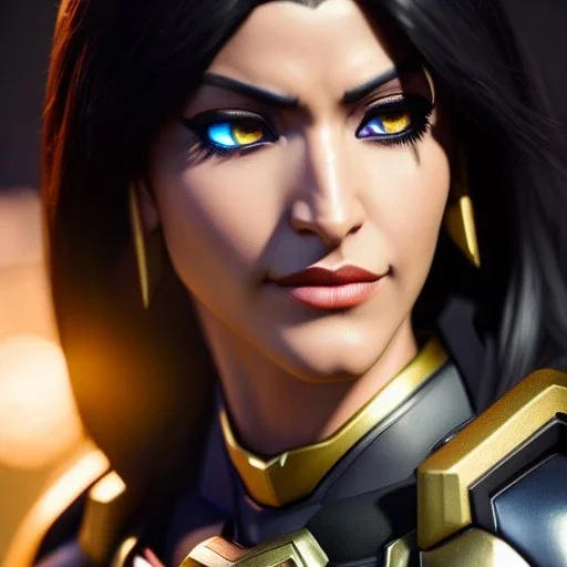 Ultra detailed fullbody Portrait in oil on canvas of overwatch character- beautiful PHARAH with armor,extremely detailed digital painting,ultrarealistic skin,intense stare, extremely detailed face, crystal clear eyes, mystical colors ,perfectly centered image, perfect composition, rim light, beautiful lighting,masterpiece ,8k, stunning scene, raytracing, anatomically correct, in the style of Ohrai Noriyoshi and robert e howard and Steve Jung and Wizyakuza and Simon Bisley and uncannyknack.