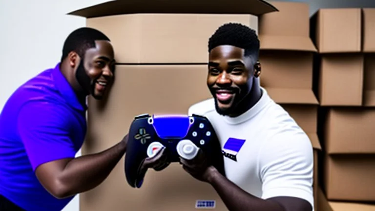 Tyrone takes ps5 controller from fedex delivery