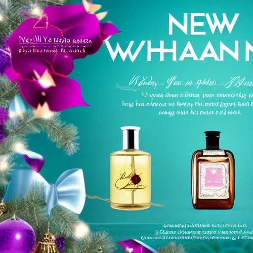 New Year wishes from OHANA Fragrances