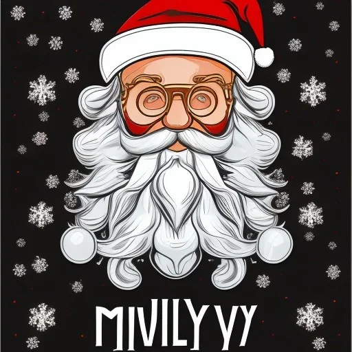 Holly Jolly Dude svg, Merry and Bright svg, Wavy Stacked svg, Merry Christmas svg, Winter, Holiday svg, Svg Dxf Eps Ai Png Silhouette Cricut