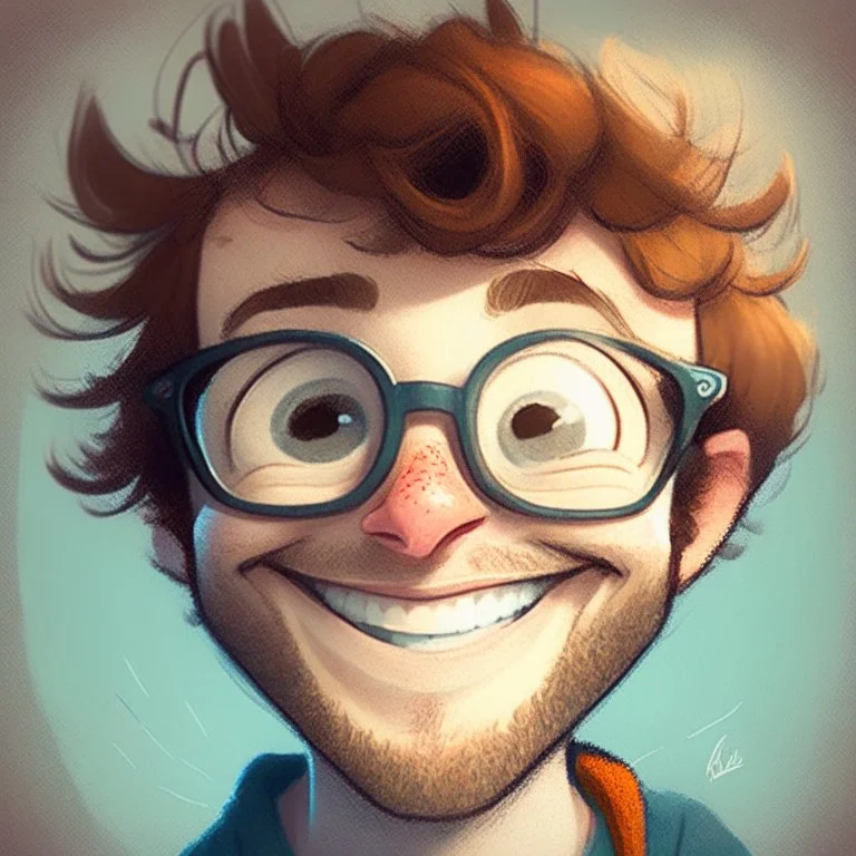 selfportrait, cute happy avatar