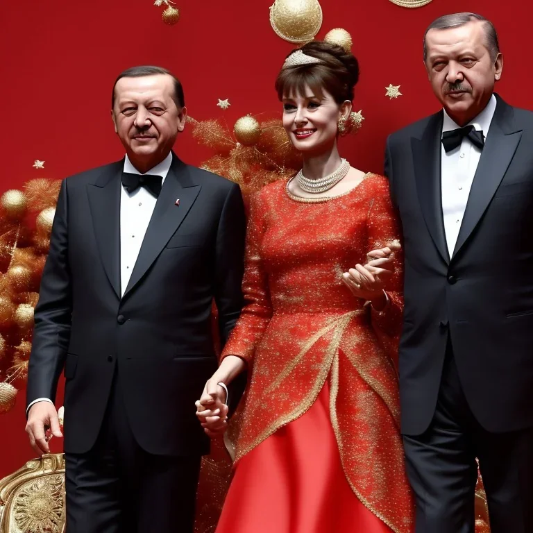 Recep Tayyip Erdogan and Audrey Hepburn partner on holiday