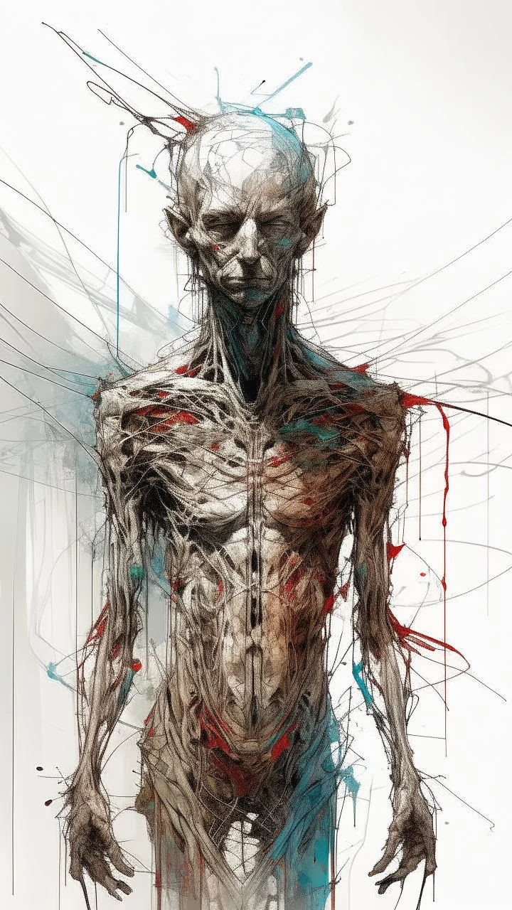 Perfect centralization, coelho (franco)de Donnie, Standing position, beleza abstrata, Centrado, looking at the camera, Facing the camera, nearing perfection, Dynamic, altamente detalhado, liso, foco nítido, 8k, high-definition resolution, illustration, arte de Carne Griffiths e Wadim Kashin, fundo branco